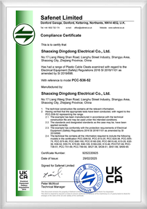 Plastic Cable Cleat UKCA