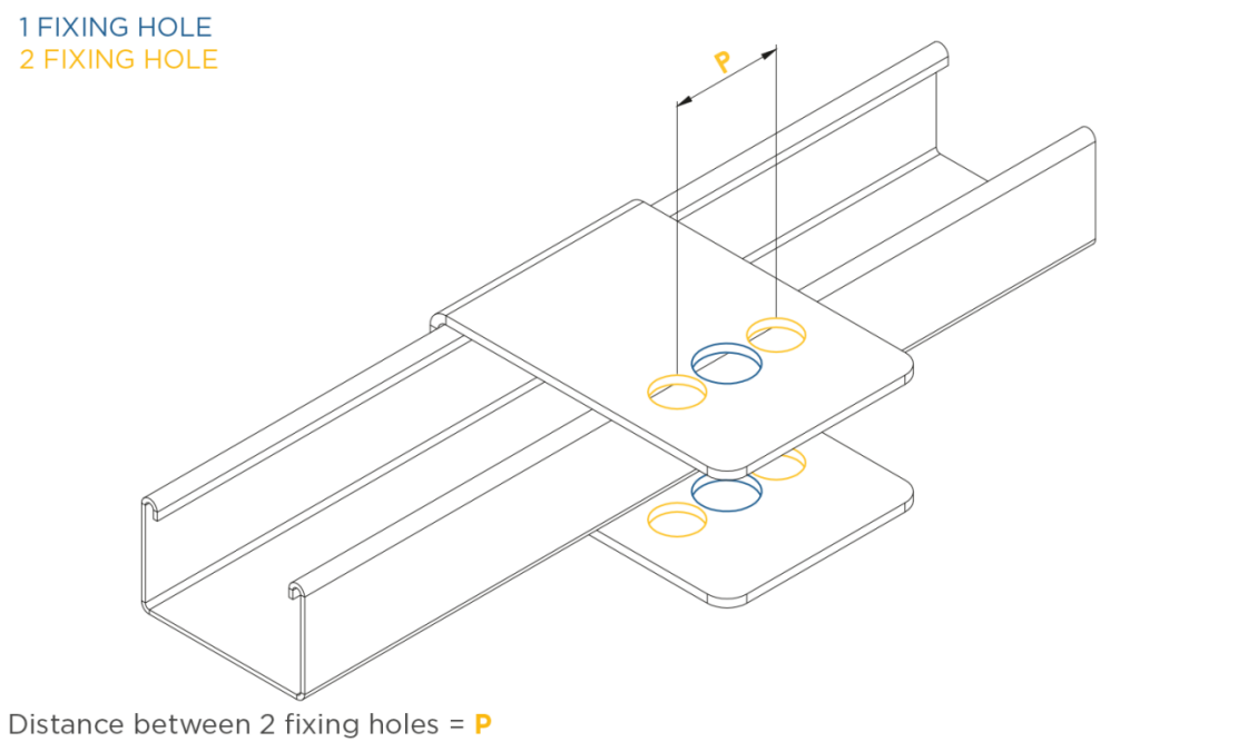 Stainless Steel Cable Support Mounting Bracket