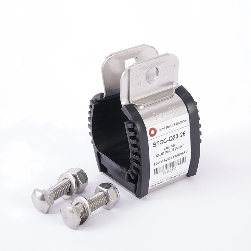 Stainless Steel Quad Cable Cleat