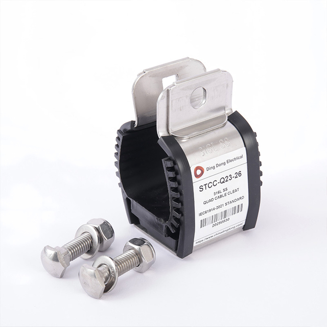 Stainless Steel Quad Cable Cleat